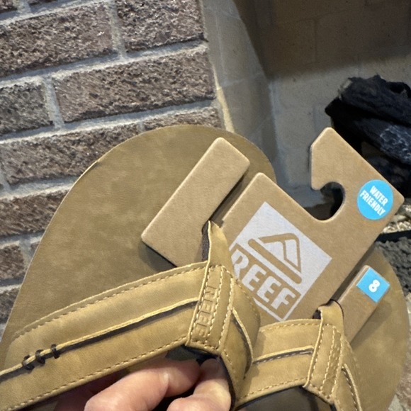 Reef Marbea SL Flip Flop Sandals Mens Sz 8 Comfort Water Friendly Bronze Brown - Picture 7 of 10